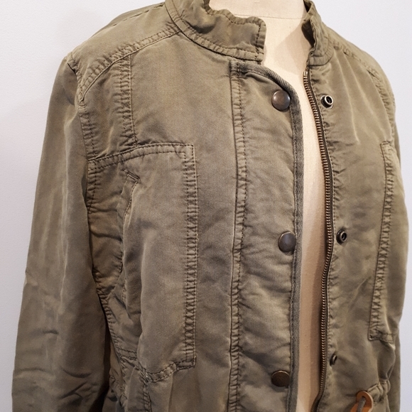 BOHO STYLE HINGE GREEN JACKET - Picture 15 of 16